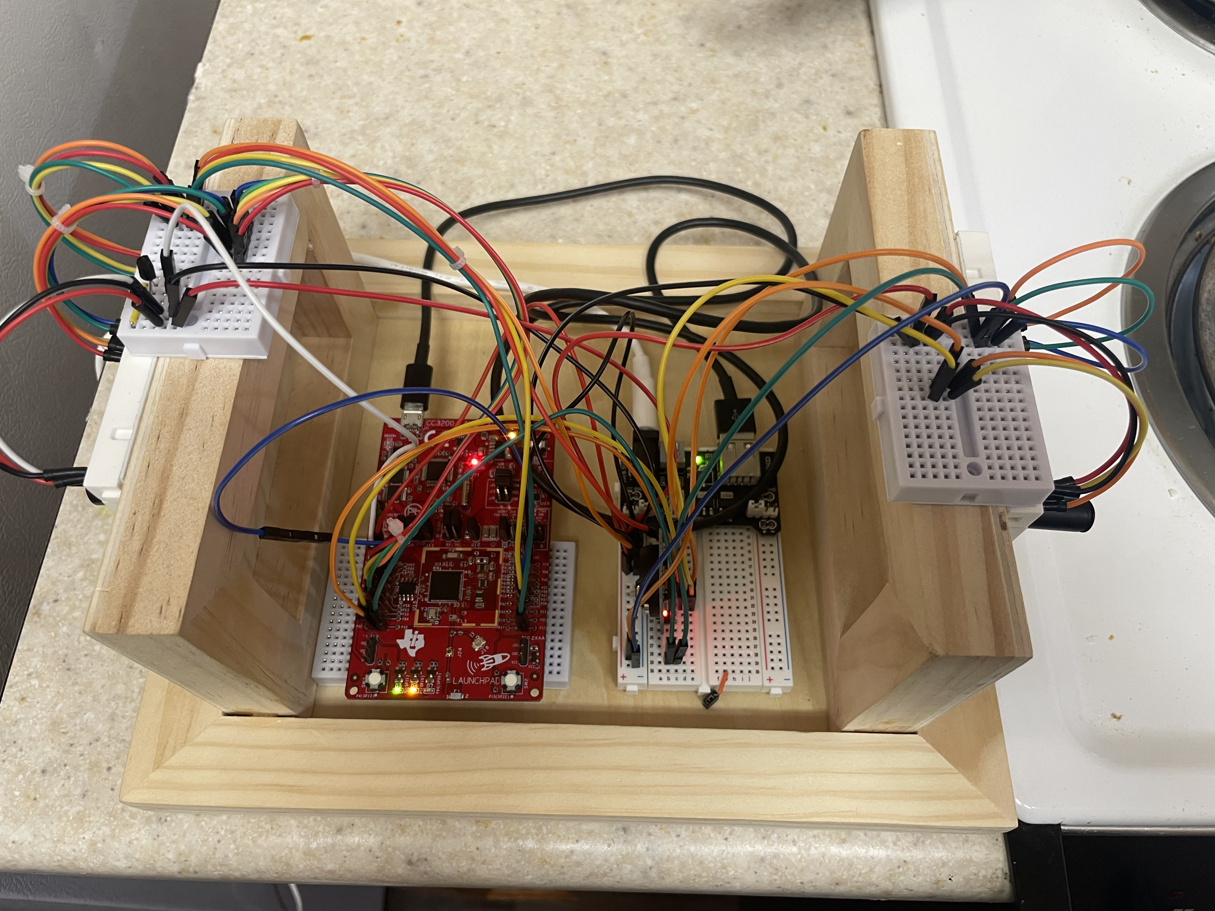 Full final HADES system setup